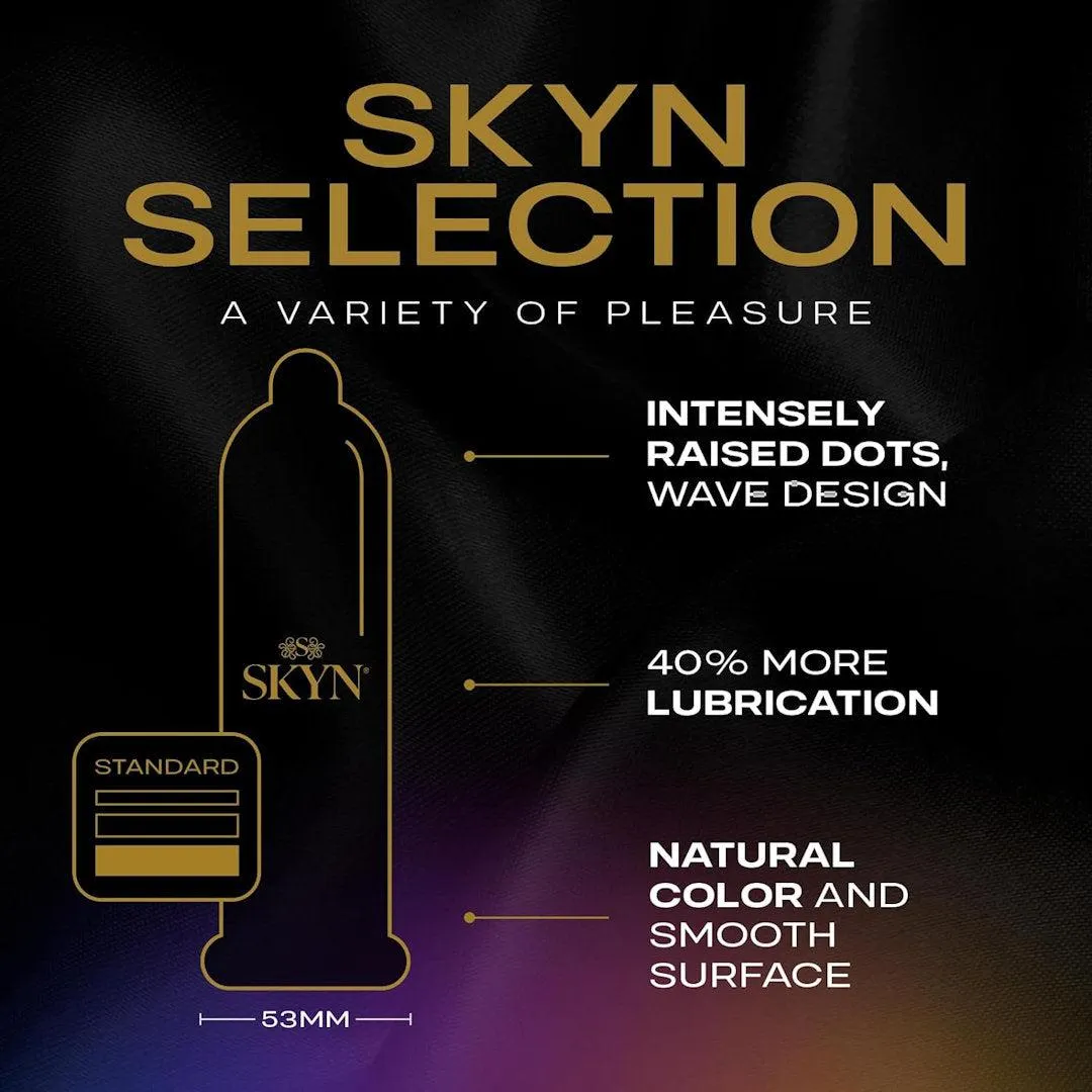 LifeStyles SKYN Selection Condom Variety Pack (Latex-Free)