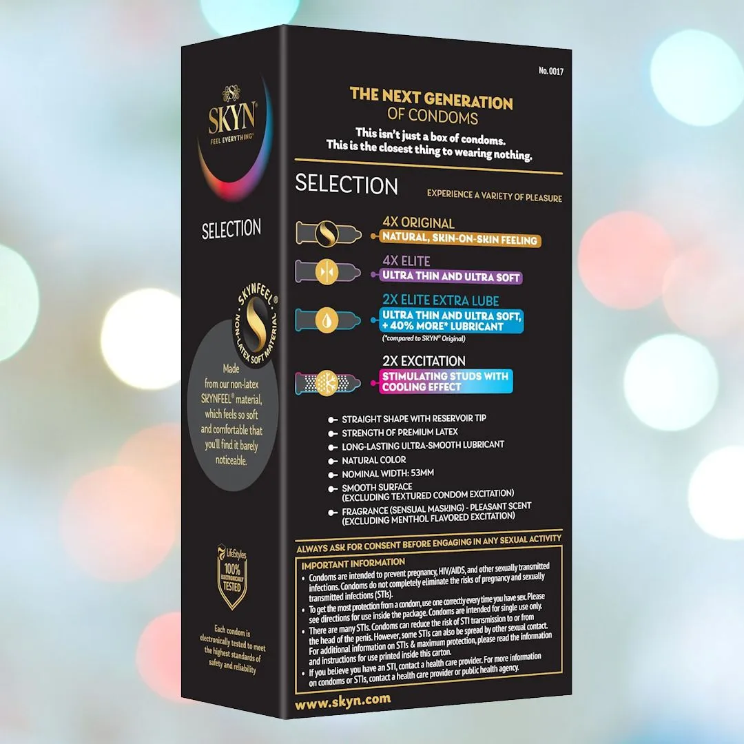 LifeStyles SKYN Selection Condom Variety Pack (Latex-Free)