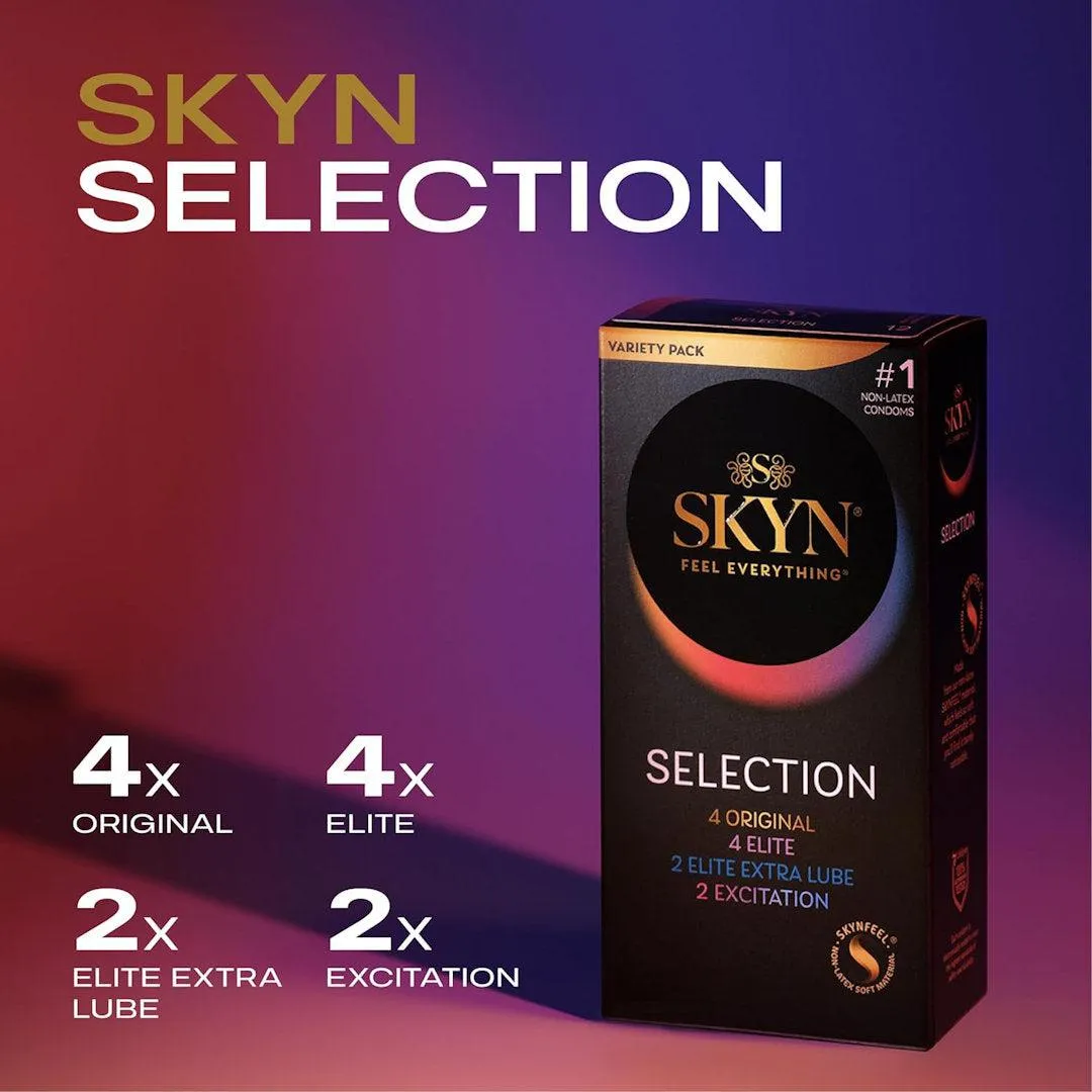LifeStyles SKYN Selection Condom Variety Pack (Latex-Free)