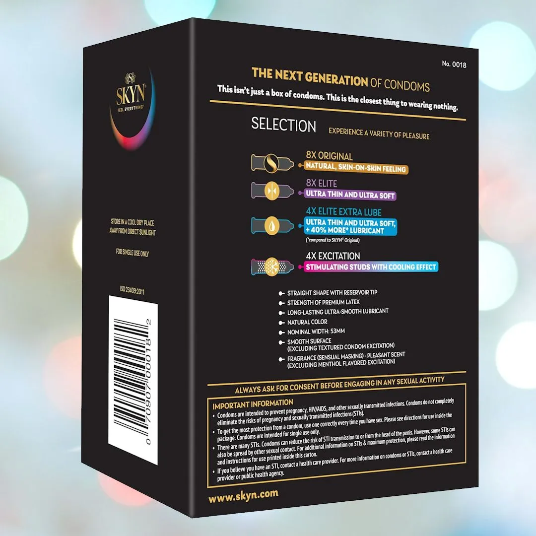 LifeStyles SKYN Selection Condom Variety Pack (Latex-Free)
