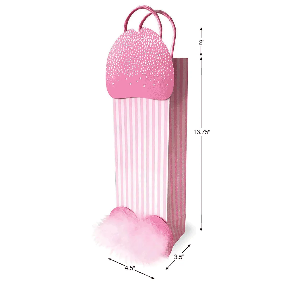 Little Genie Pink Penis Gift Bag