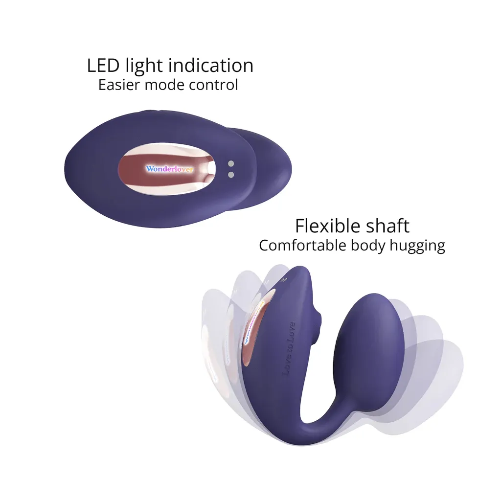 Love To Love WonderLover Clitoral and G-Spot Vibrator