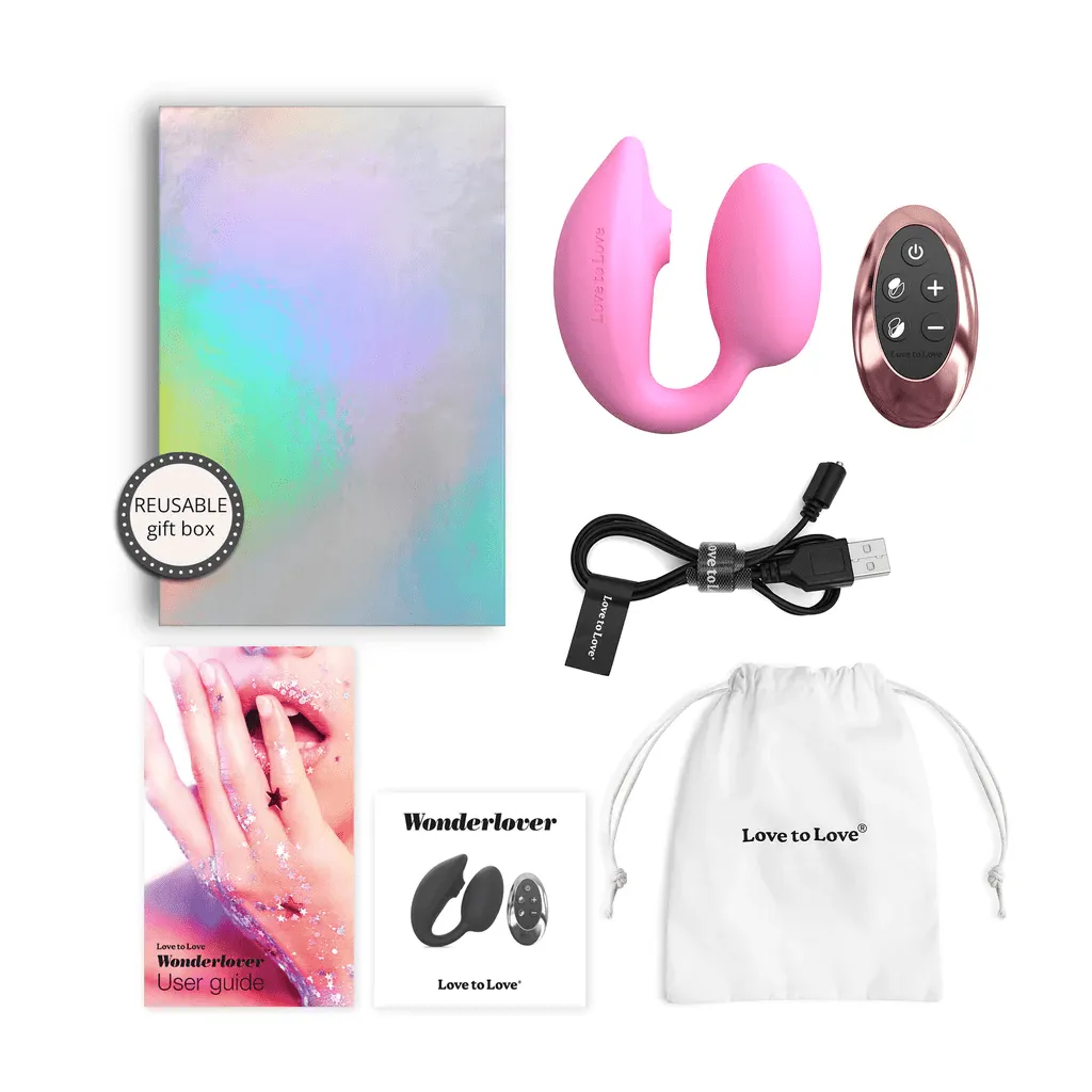 Love To Love WonderLover Clitoral and G-Spot Vibrator