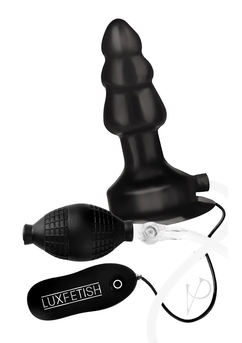 Lux F Inflate Vibe Plug W/suction 4