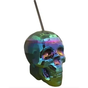 Oil Slick Skull Cup by Kheper Games