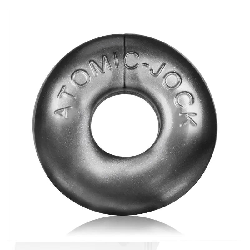 OxBalls Ringer. 3-Pack Of DO-NUT-1. Small. Steel