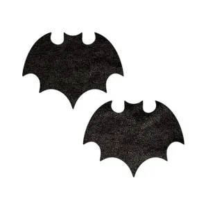 Pastease - Premium Liquid Bats Pasties Nipple Covers O/S (Black)