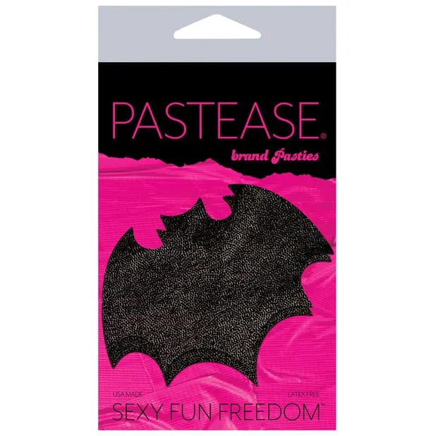 Pastease - Premium Liquid Bats Pasties Nipple Covers O/S (Black)