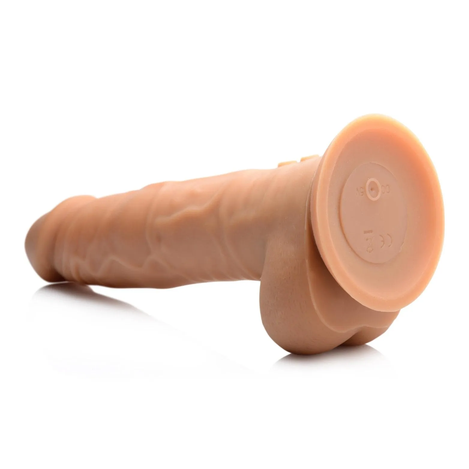 Power Pounder Realistic Thrusting Silicone Dildo