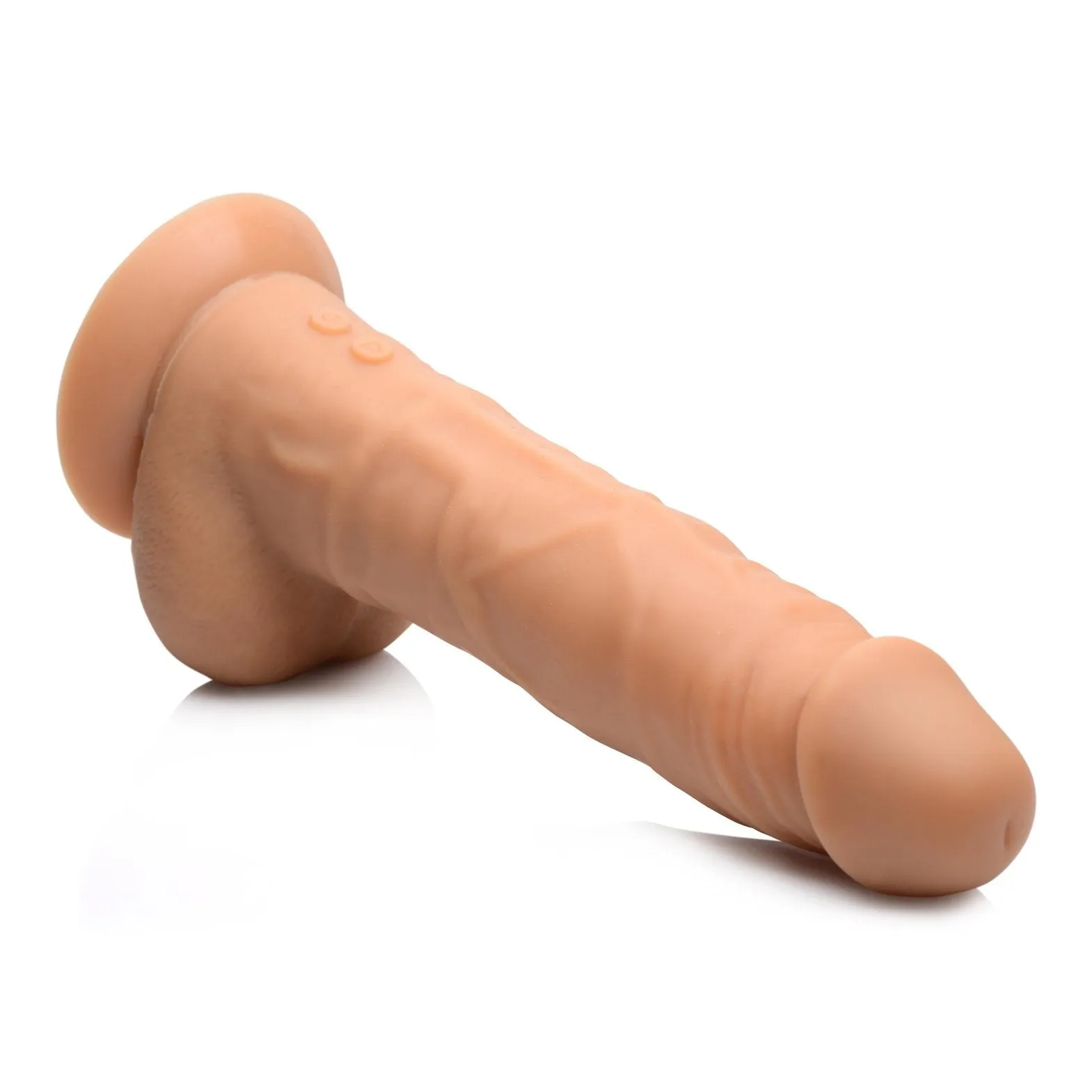 Power Pounder Realistic Thrusting Silicone Dildo