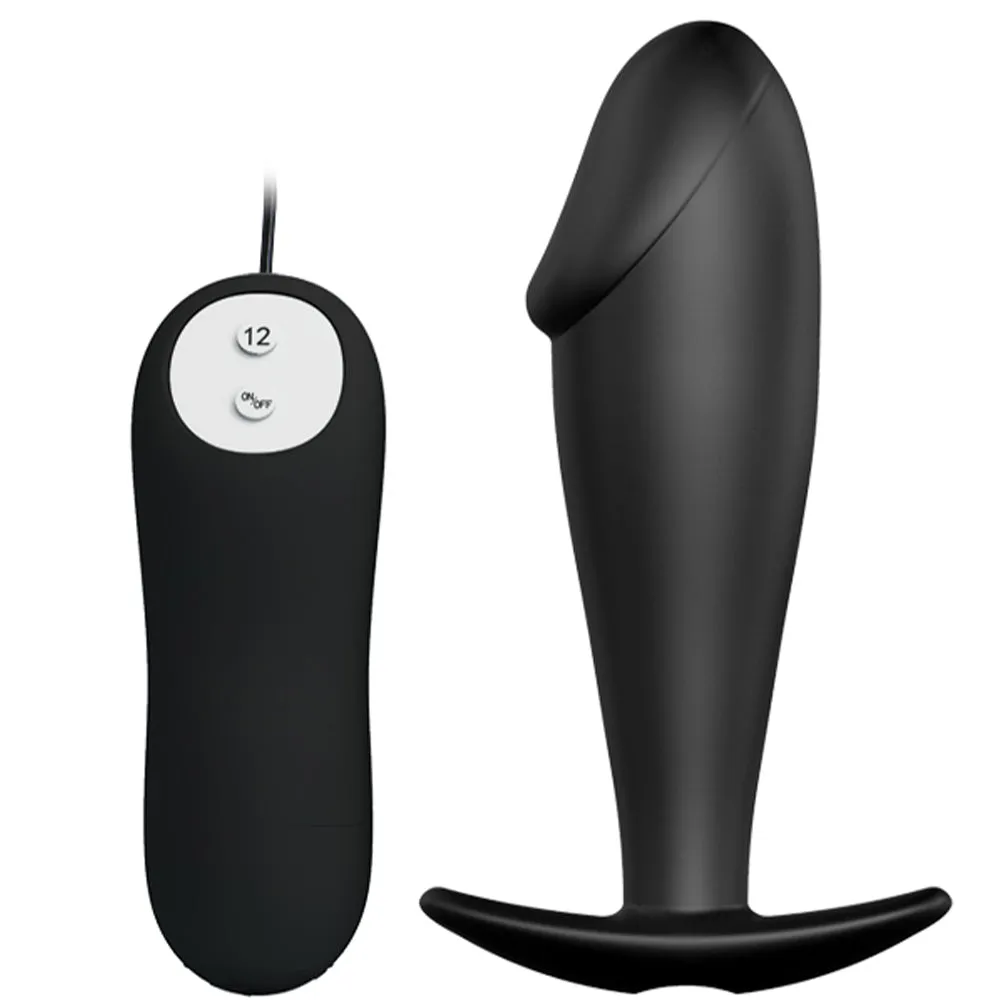 Pretty Love Vibrating Anal Butt Plug Remote Control Prostate Massager