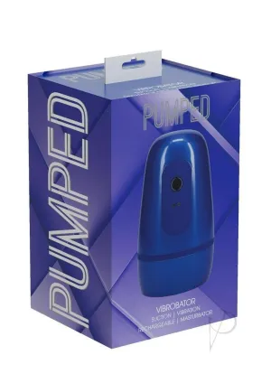 Pumped Vibrobator Metallic Blue