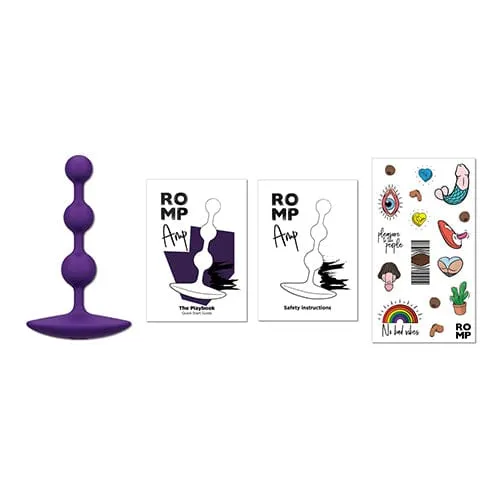 Romp - Amp Anal Beads (Purple)