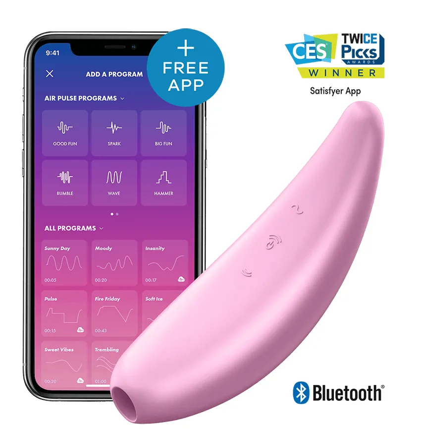 Satisfyer Curvy 3  Pink Stimulator