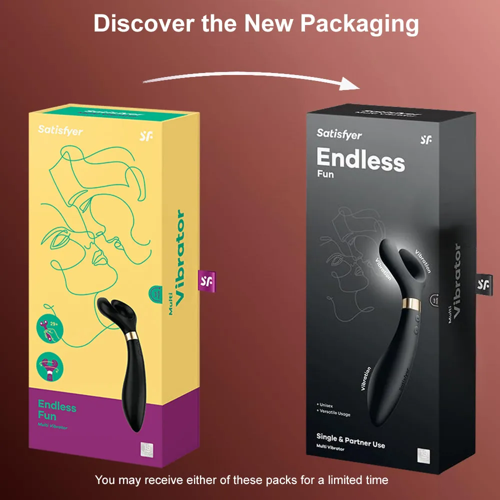 Satisfyer Endless Fun Gender-Neutral Rotating Head Vibrator