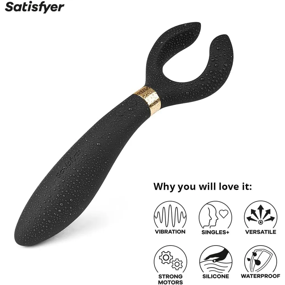 Satisfyer Endless Fun Gender-Neutral Rotating Head Vibrator