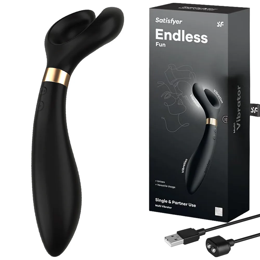 Satisfyer Endless Fun Gender-Neutral Rotating Head Vibrator