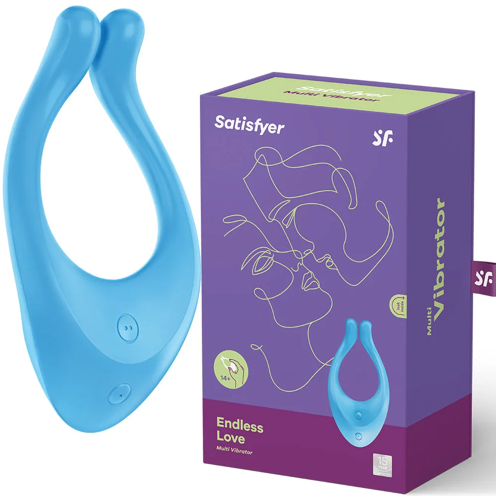 Satisfyer Endless Love Couples Vibrator USB Clitoral Penis Stimulator