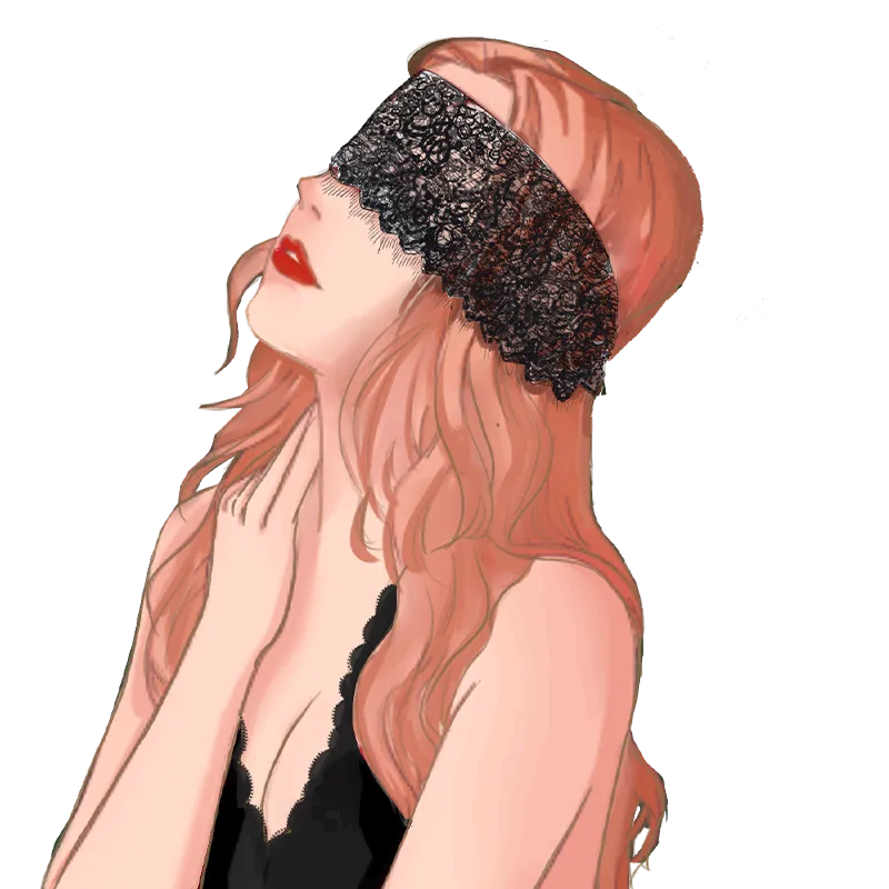 Shaki Allure Veil Blindfold