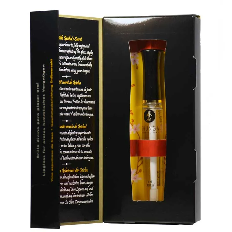 Shunga Divine Oral Pleasure Lip Gloss - Strawberry