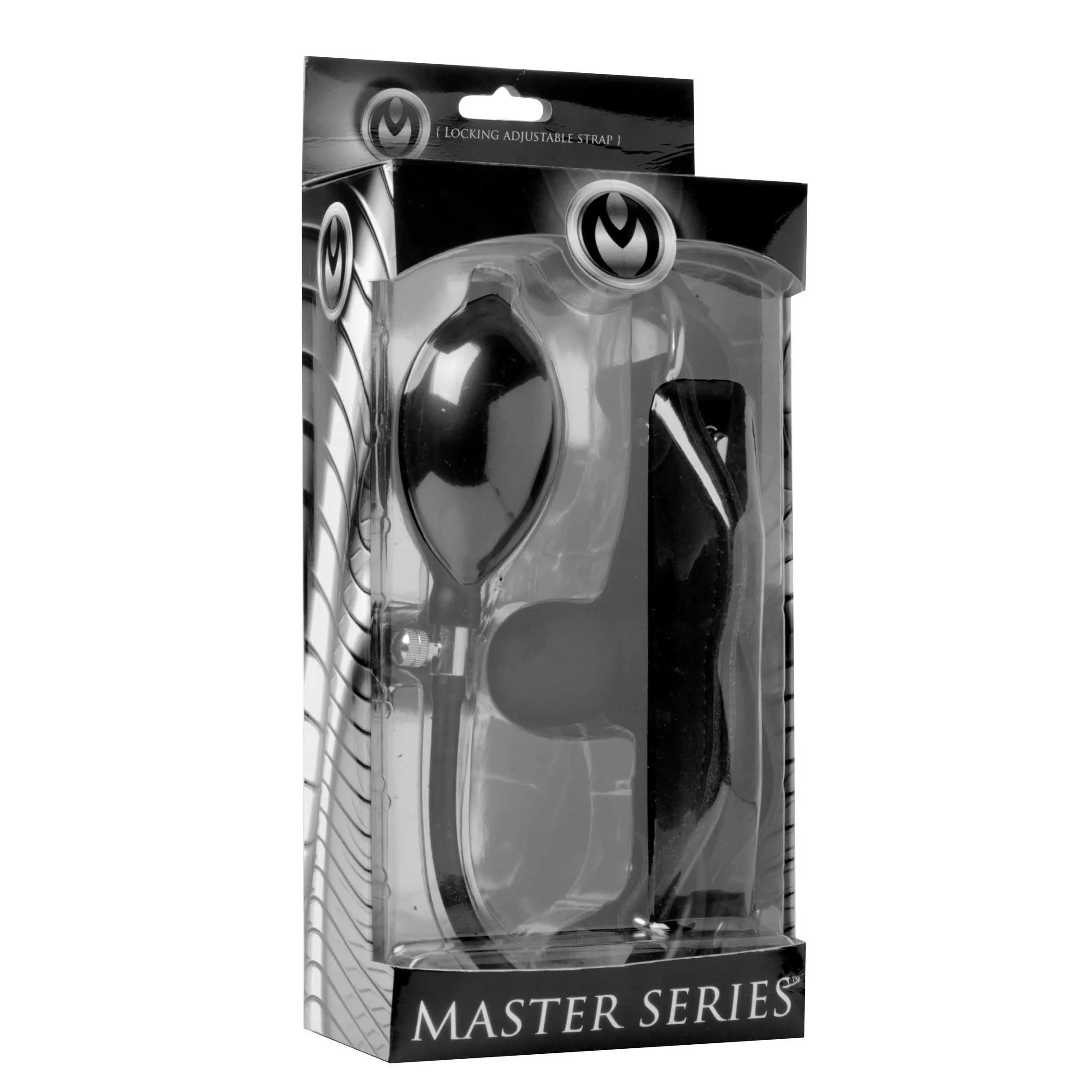 Silencer Inflatable Locking Penis Gag