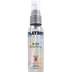 Slick Strawberry Flavored Lubricant by Playboy®