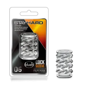 StayHard Cock Ring Sleeve #6 by Blush Novelties
