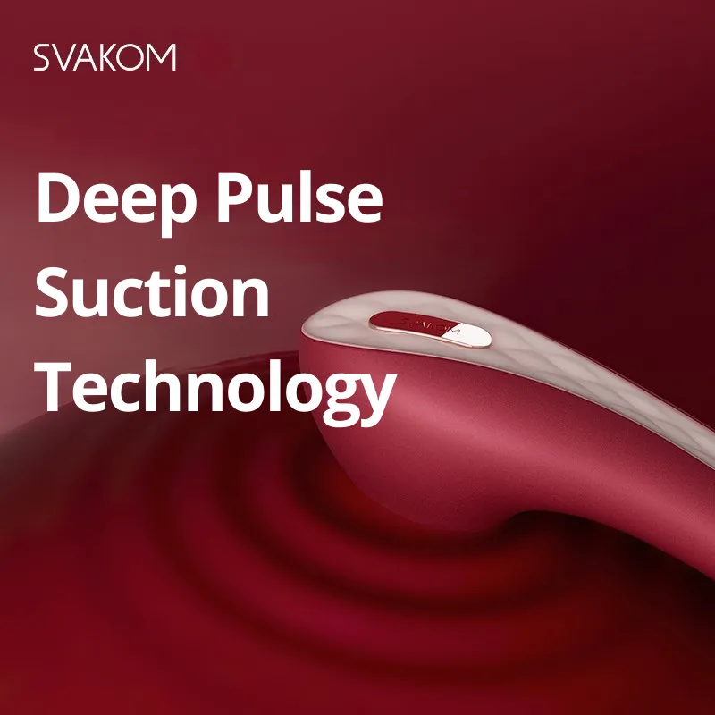 SVAKOM High-Heel Portable Clit Suction G-Spot Vibrator