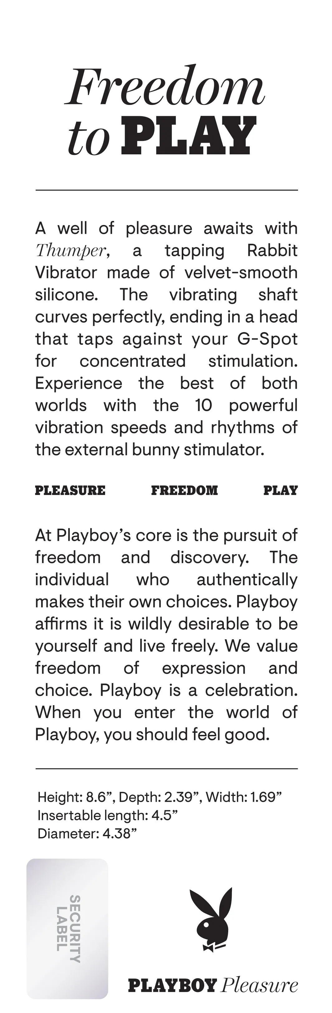 Thumper - Playboy Pleasure