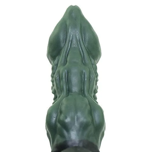 Tomax - Genesis Regular Silicone Dildo 6.5 (Green)