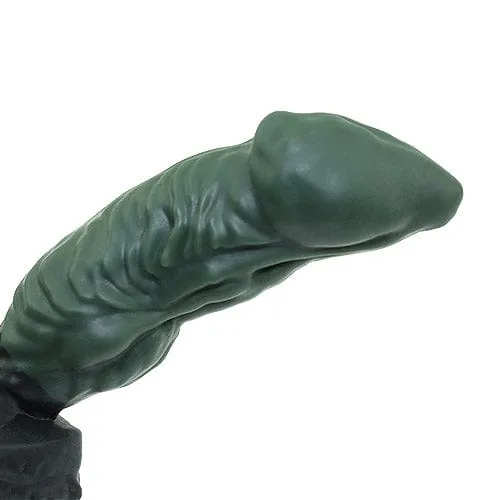 Tomax - Genesis Regular Silicone Dildo 6.5 (Green)