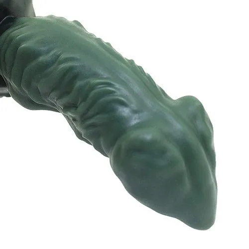 Tomax - Genesis Regular Silicone Dildo 6.5 (Green)