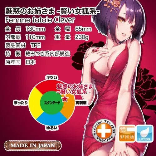 Toysheart - Enchanting Wise Fox Femme Fatale Clever Onahole (Red)