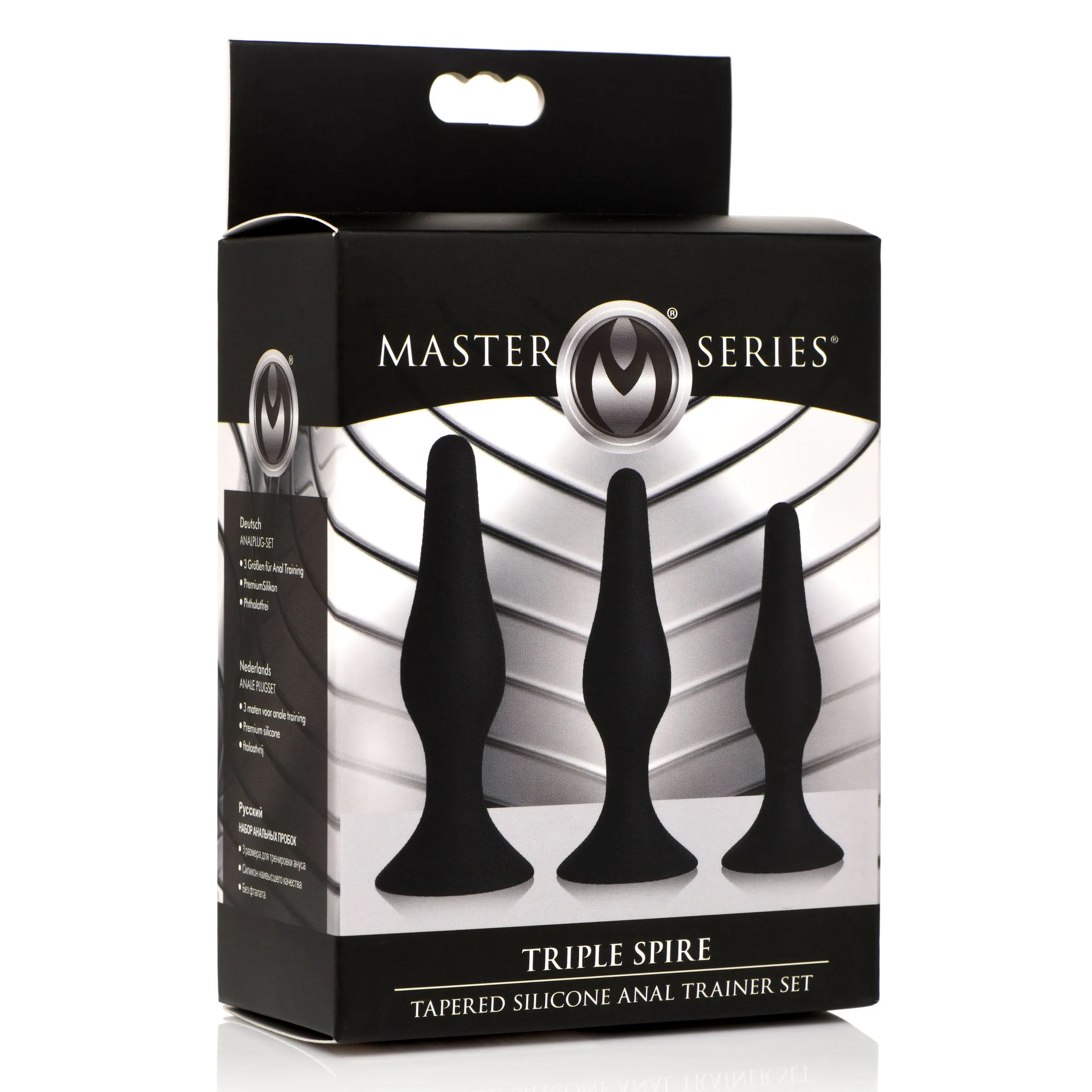 Triple Spire Tapered Anal Trainer Set