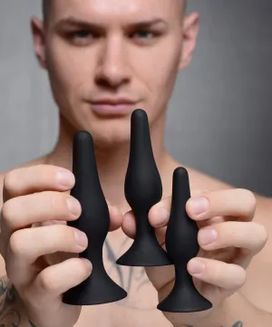 Triple Spire Tapered Anal Trainer Set