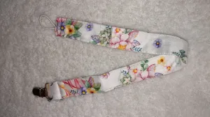 Unicorn Fabric Pacifier Clips