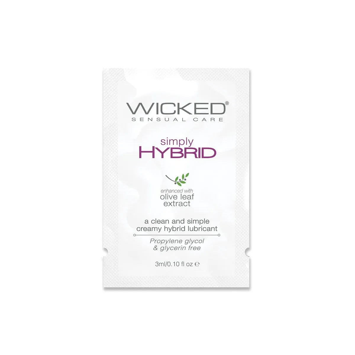 Wicked - Simply Hybrid Lubricant Sachet 3ml