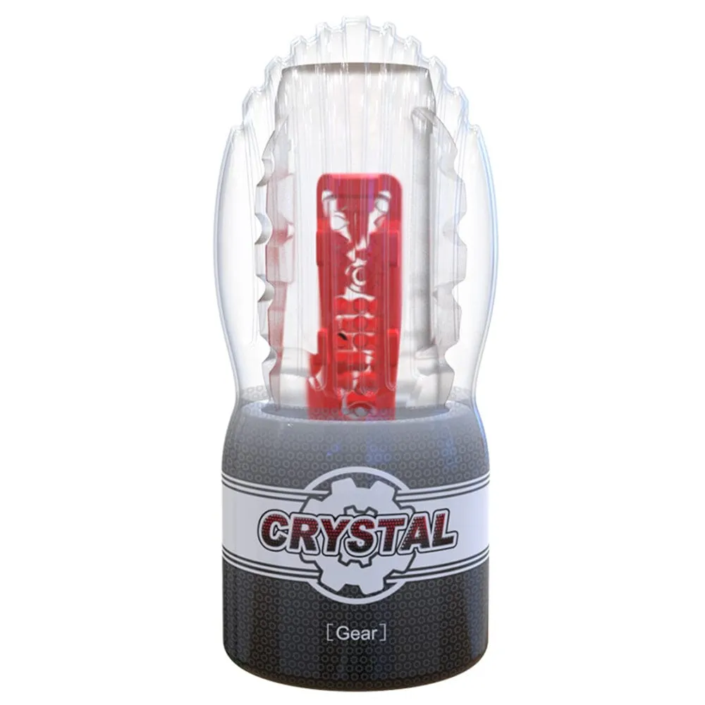 Youcups - Crystal Gear Cup Masturbator Hard (Black)