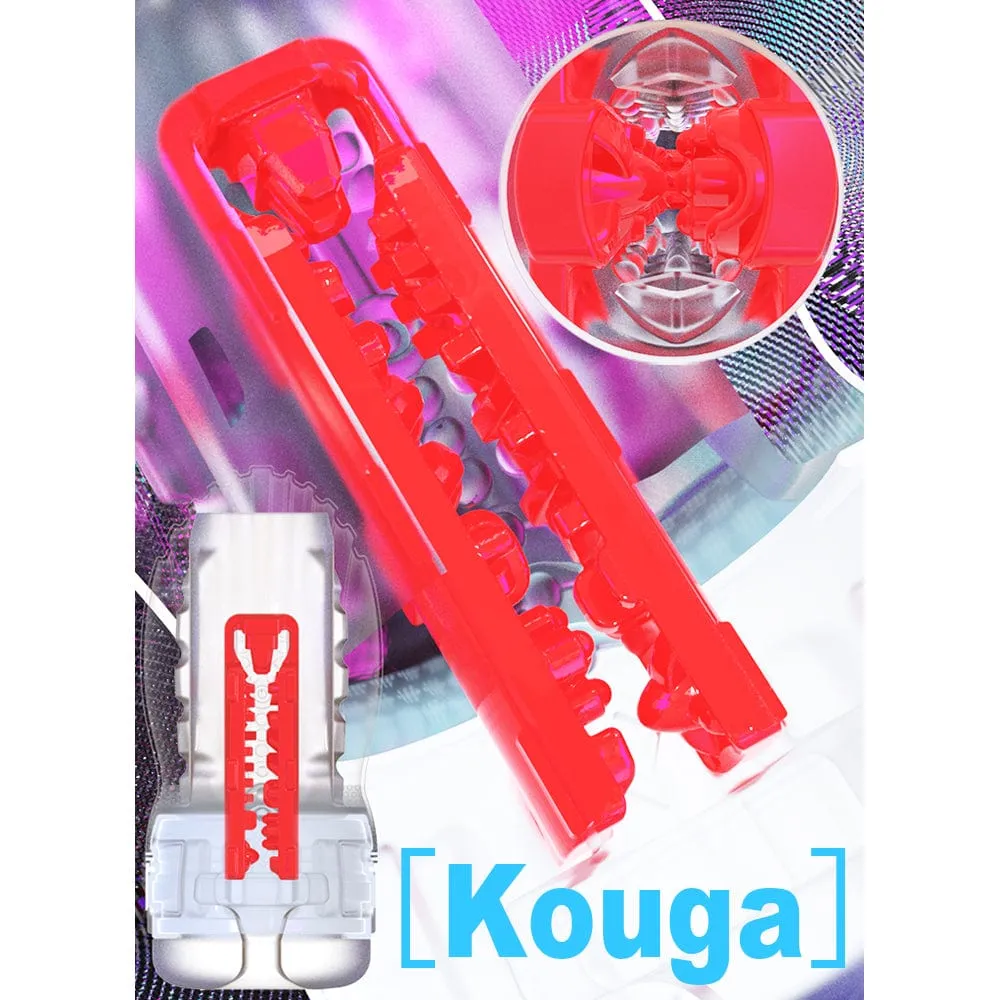 Youcups - Crystal Kouga Cup Masturbator Normal (Blue)