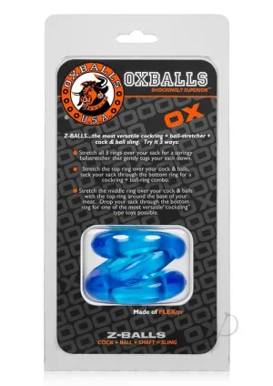 Z-balls Cockringballstretcher Ice Blue