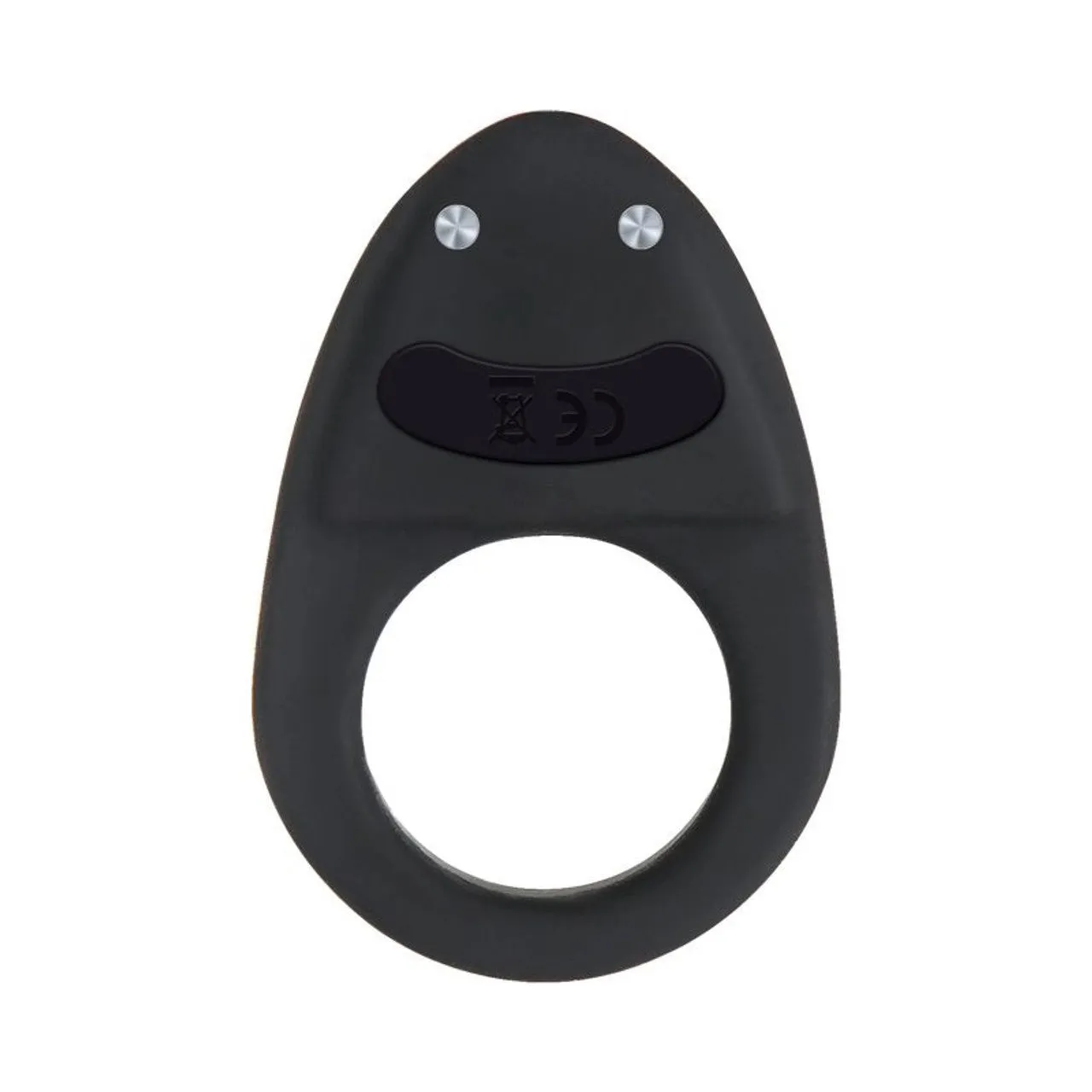 Zero Tolerance Night Rider  | Clitoral Stimulator |  USB Cock Ring | Black
